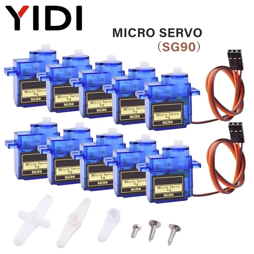Servo Motor Sg90 - 2/4/5/10/20pcs Arduino 아날로그 마이크로 서보 모터