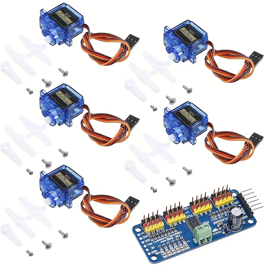 Servo Motor Sg90 - 5개 SG90 9G 서보 모터 +