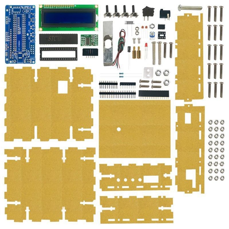 Diy Electronic Load - A01E-마이크로컨트롤러 전자 저울 DIY 키트(브래킷 포함)