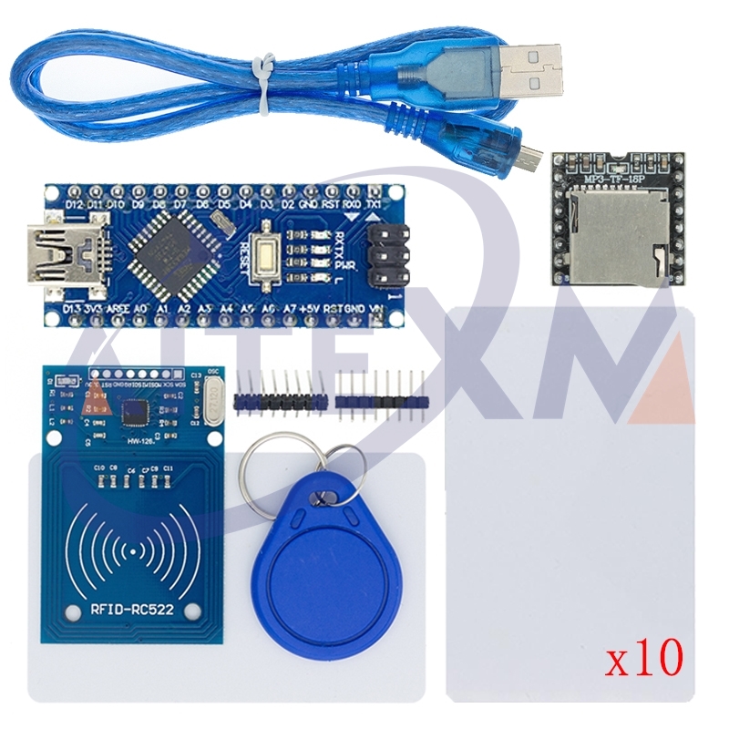 Arduino Uno Starter Kit - 13.56 MHZ IC 카드 + 납땜