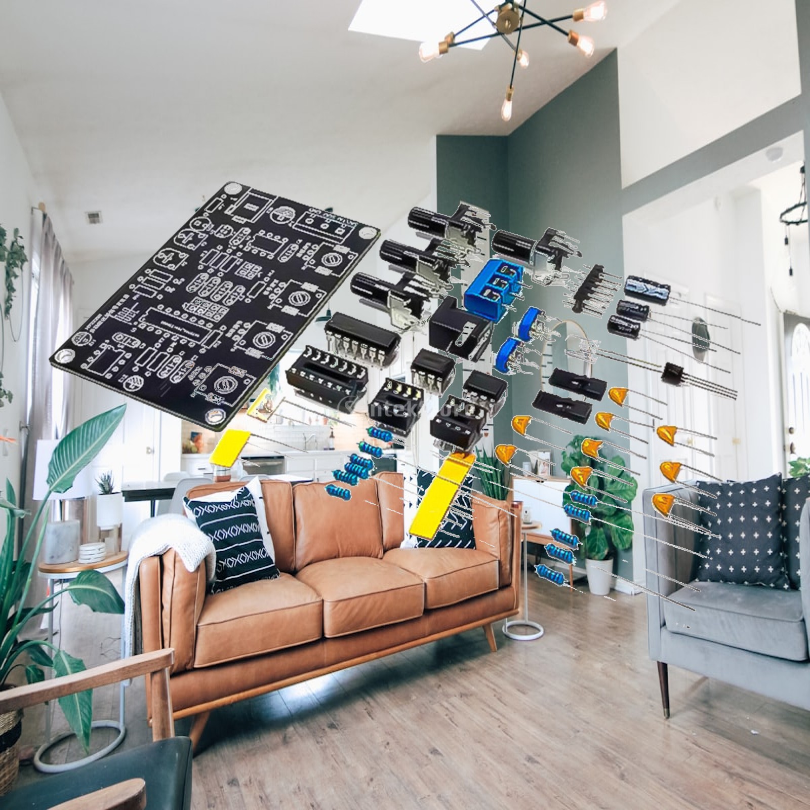 Diy Home Electronics Lab - DIY 전자 키트 신호 발생기 납땜