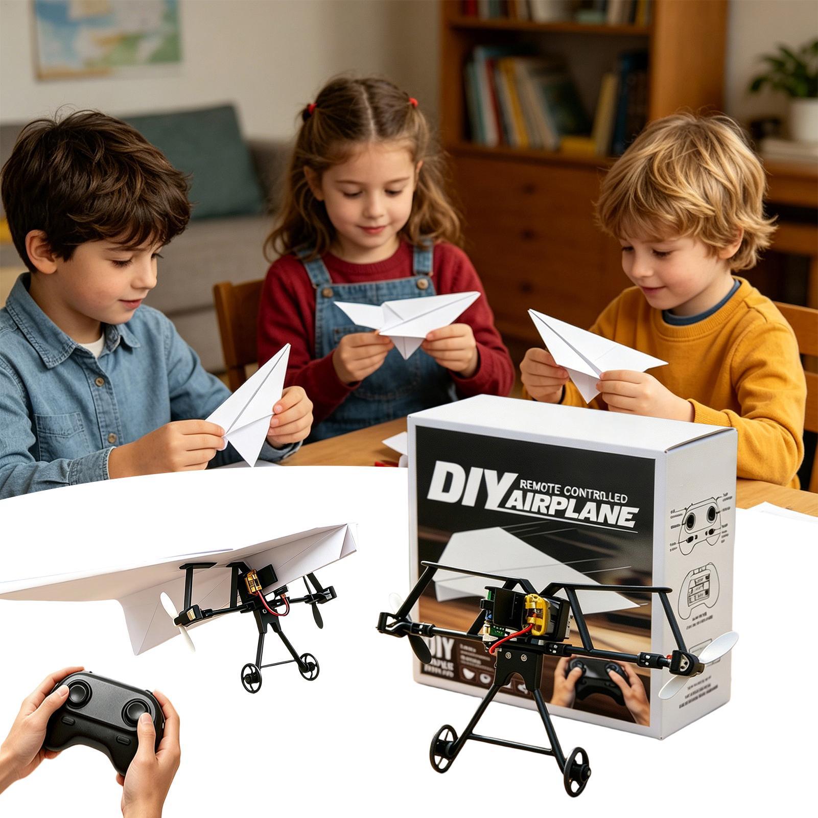 Diy Electronics Kids - DIY RC 종이 비행기 키트, 자이로