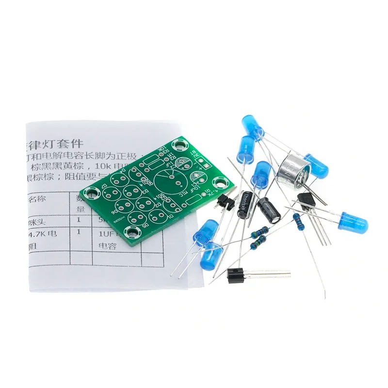 Diy For Electronics - 음성 제어 멜로디 램프 키트 전자