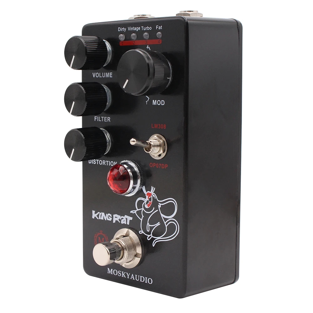 Diy Guitar Electronics - Mosky KING RAT 이펙트 페달 디스토션