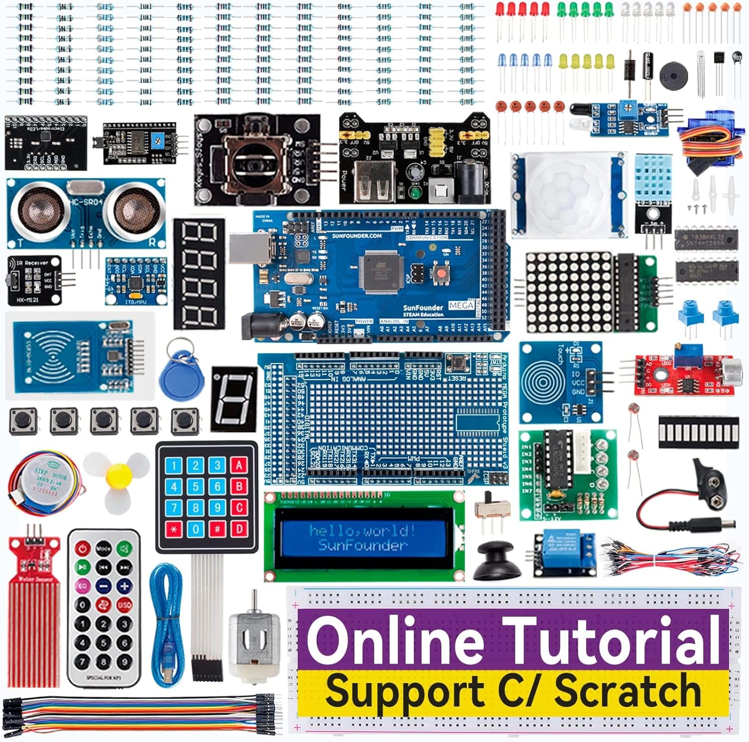 Arduino Uno Starter Kit - SunFounder 프로젝트 Arduino Mega 2560 R3
