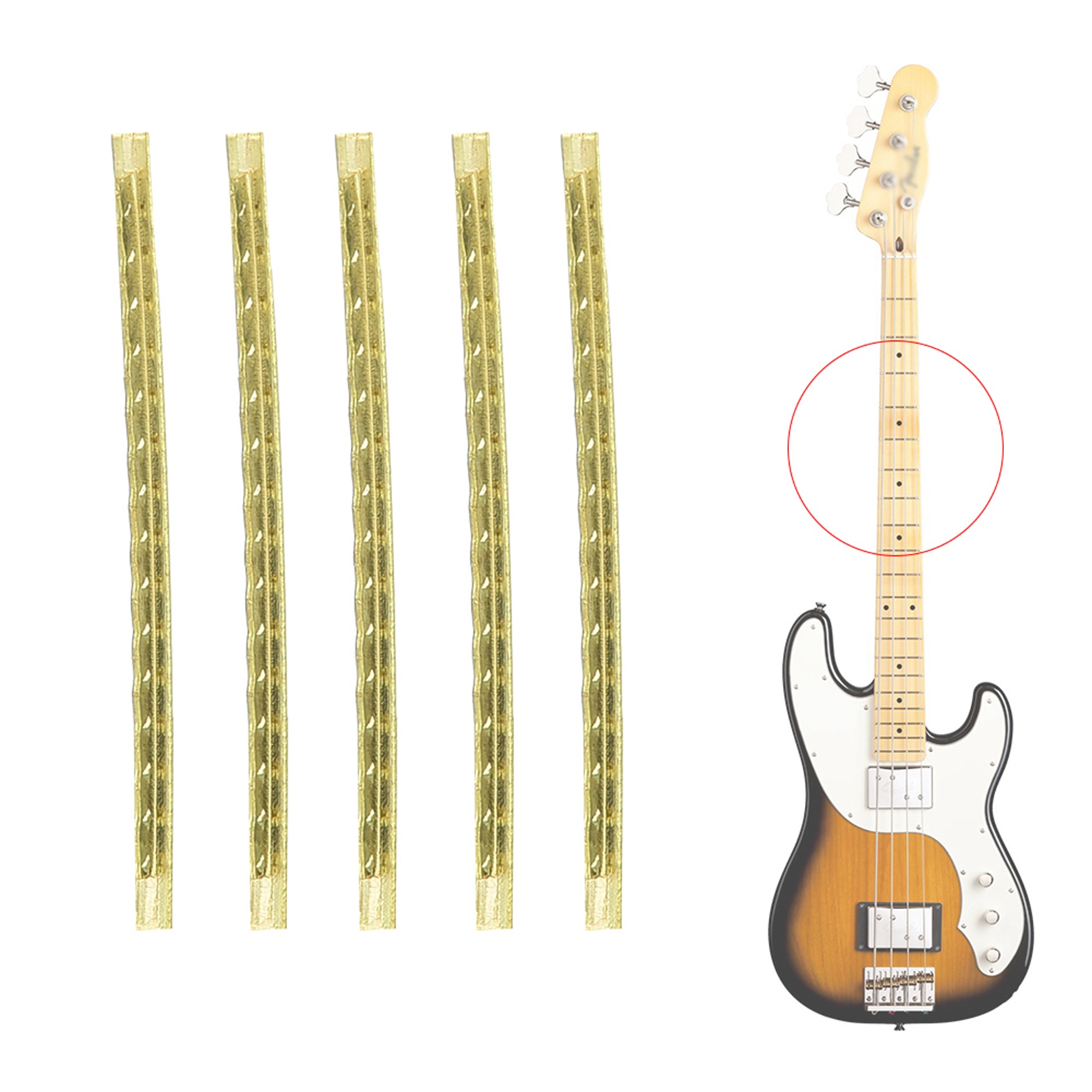 Diy Electric Guitar Electronics - 프렛 와이어 2.7mm 기타 프렛 와이어/세트