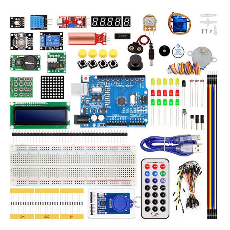스테퍼 모터 학습 세트가 포함된 Arduino UNO  - Arduino Uno Starter Kit 리뷰 및 가격