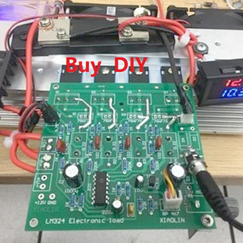 DIY 키트 150W 10A 배터리 용량 테스터 조정  - Diy Electronic Load 리뷰 및 가격
