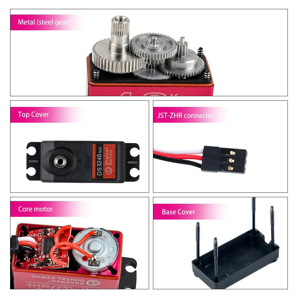 40KG Dsservo DS3240 대형 토크 디지털  - Servo Motor Sg90 리뷰 및 가격