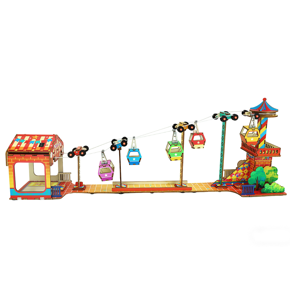 관광 케이블카 모델 어린이 과학 장난감 3D 퍼즐 ST - Diy Electronics Kids 리뷰 및 가격