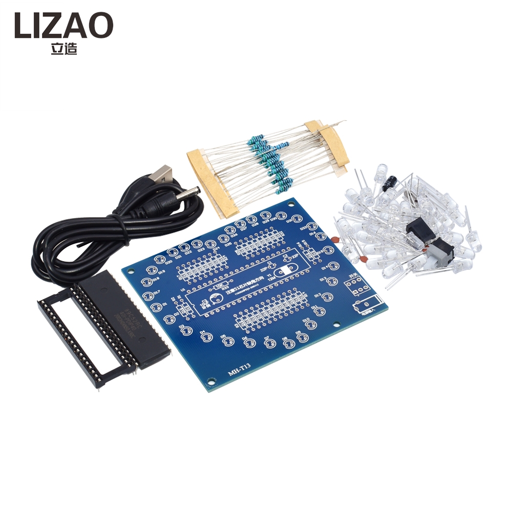 DIY 전자 키트 하트 모양 다채로운 눈부심 LED R - Diy Electronics Course 리뷰 및 가격