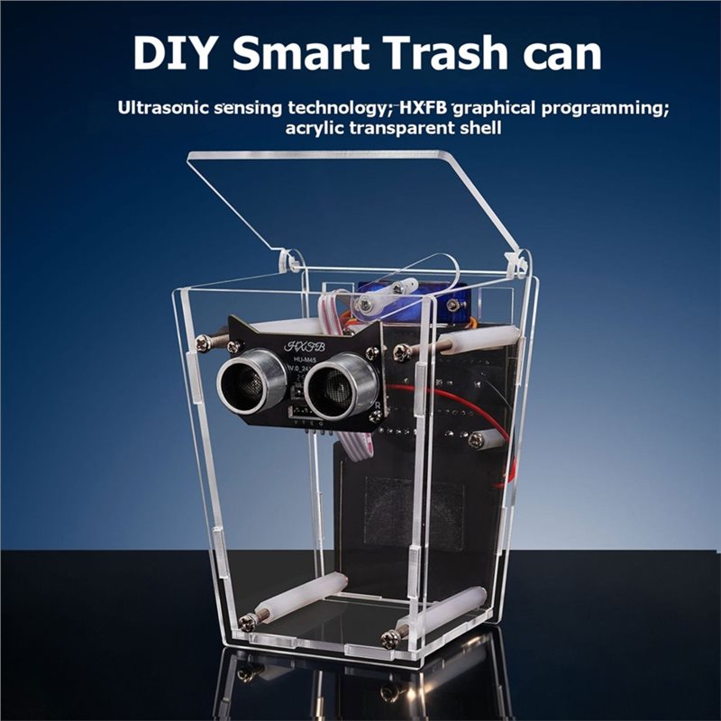 나노 보드 초음파 자동 감지 스마트 쓰레기통 전자 DI - Best Diy Electronics Kits 리뷰 및 가격