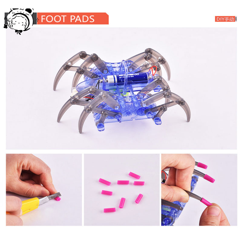 뜨거운 판매 새로운 전기 로봇 거미 장난감 DIY 교육 - Diy Electronics Kids 리뷰 및 가격