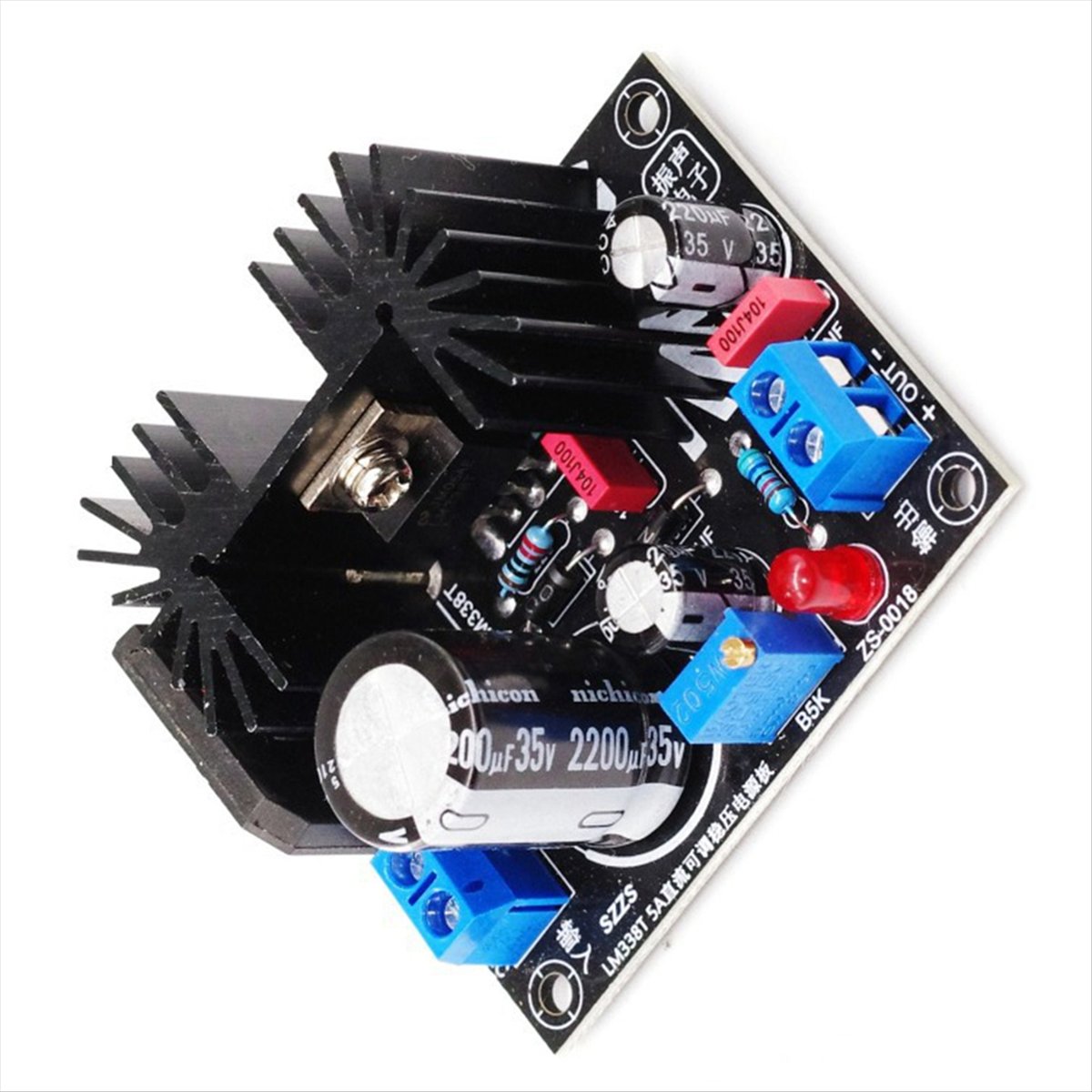 조절 가능한 선형 전압 조정 전원 공급 장치 보드 LM - Diy Electronics Filament 리뷰 및 가격