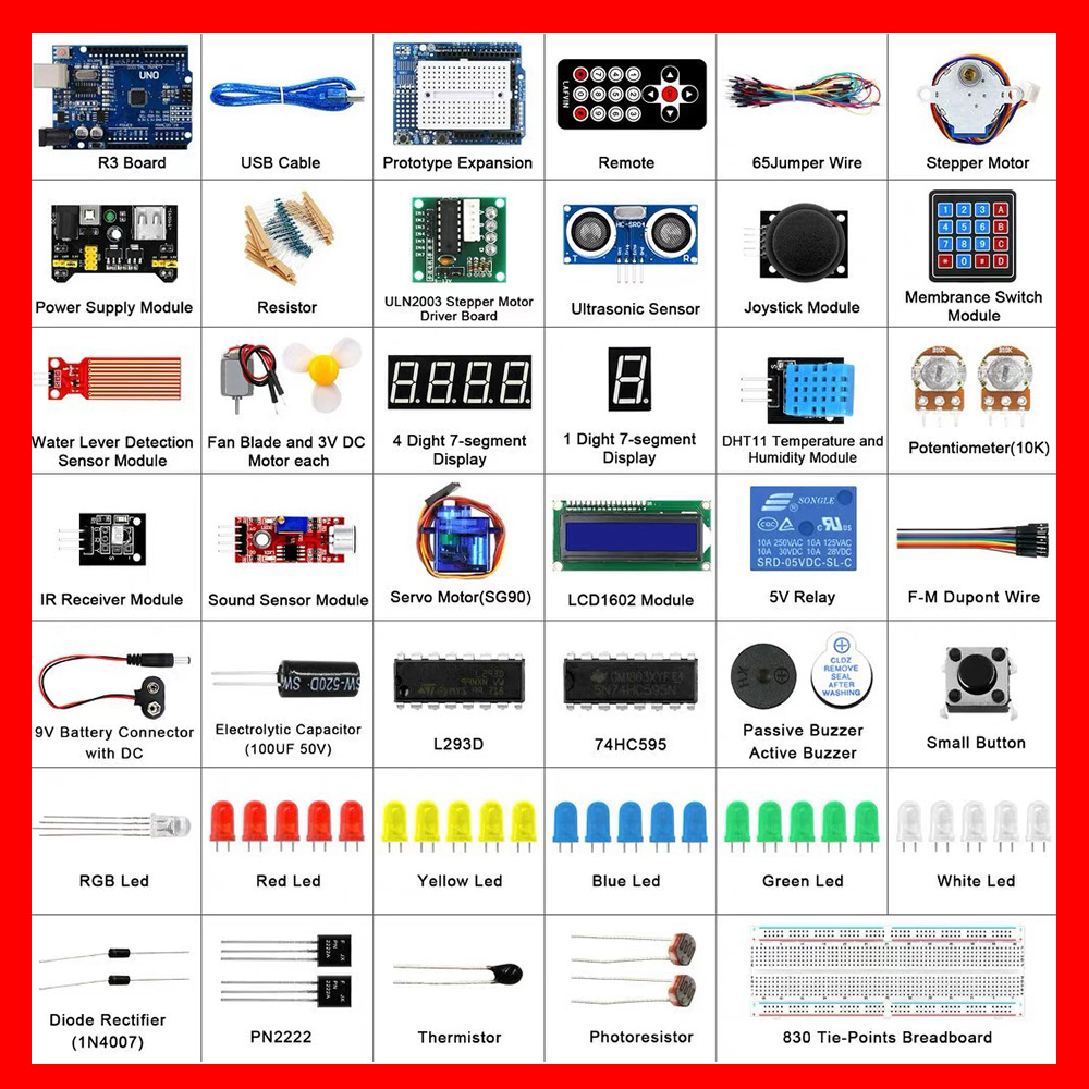 R3 보드 또는 R3 ARdunio용 보드 개선 기능이 - Arduino Uno Starter Kit 리뷰 및 가격