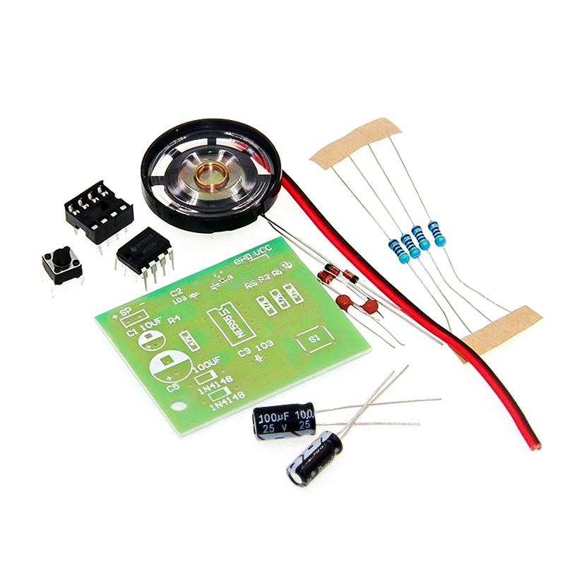 듀얼 톤 딩동 NE555 초인종 DIY 조립 키트 PC - Diy Electronics Course 리뷰 및 가격
