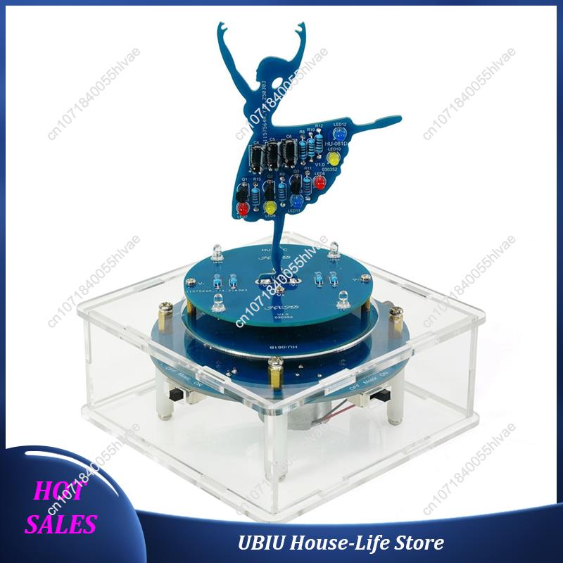 회전식 뮤직 박스 DIY 전자 키트 발레리나 소녀 뮤직 - Best Diy Electronics Kits 리뷰 및 가격