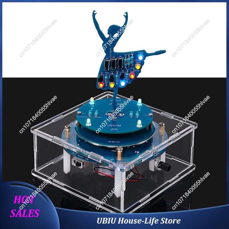 회전식 뮤직 박스 DIY 전자 키트 발레리나 소녀 뮤직 - Best Diy Electronics Kits 리뷰 및 가격