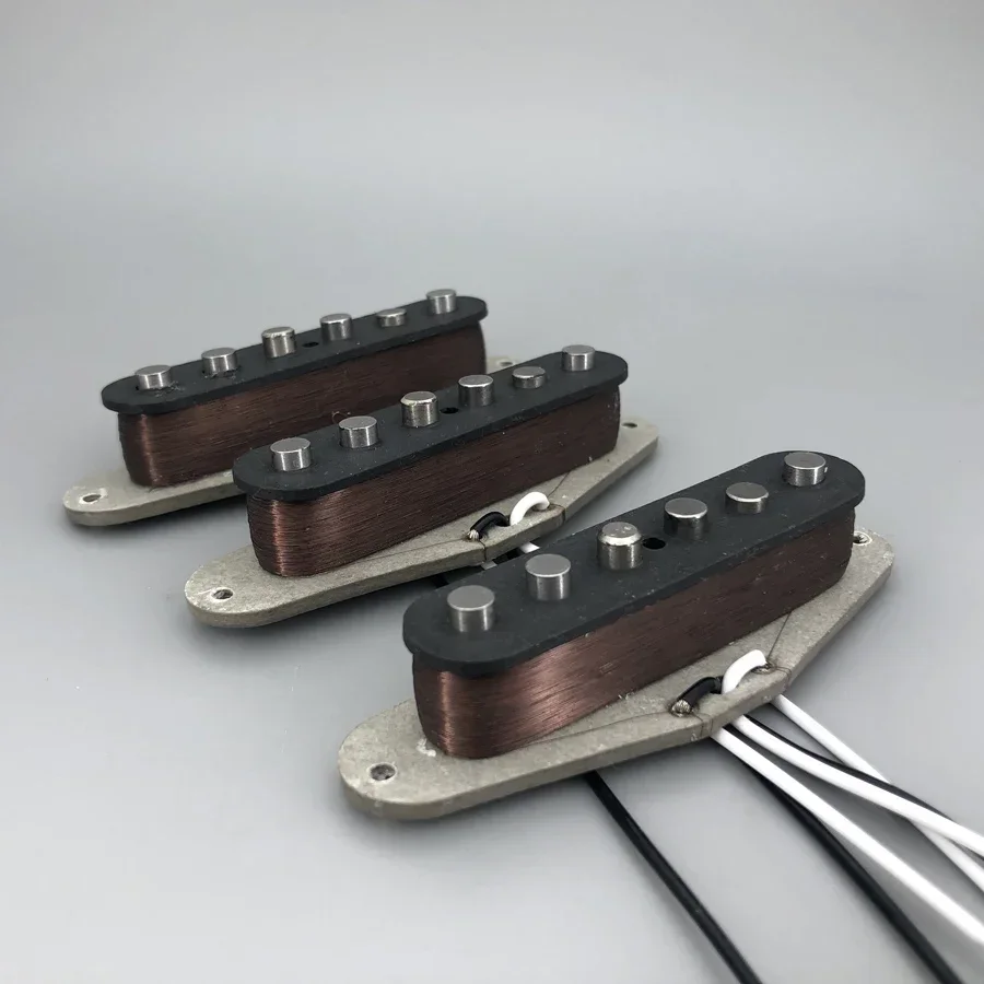 빈티지 V70 SSS 핸드와운드 Alnico 5 기타  - Diy Electric Guitar Electronics 리뷰 및 가격
