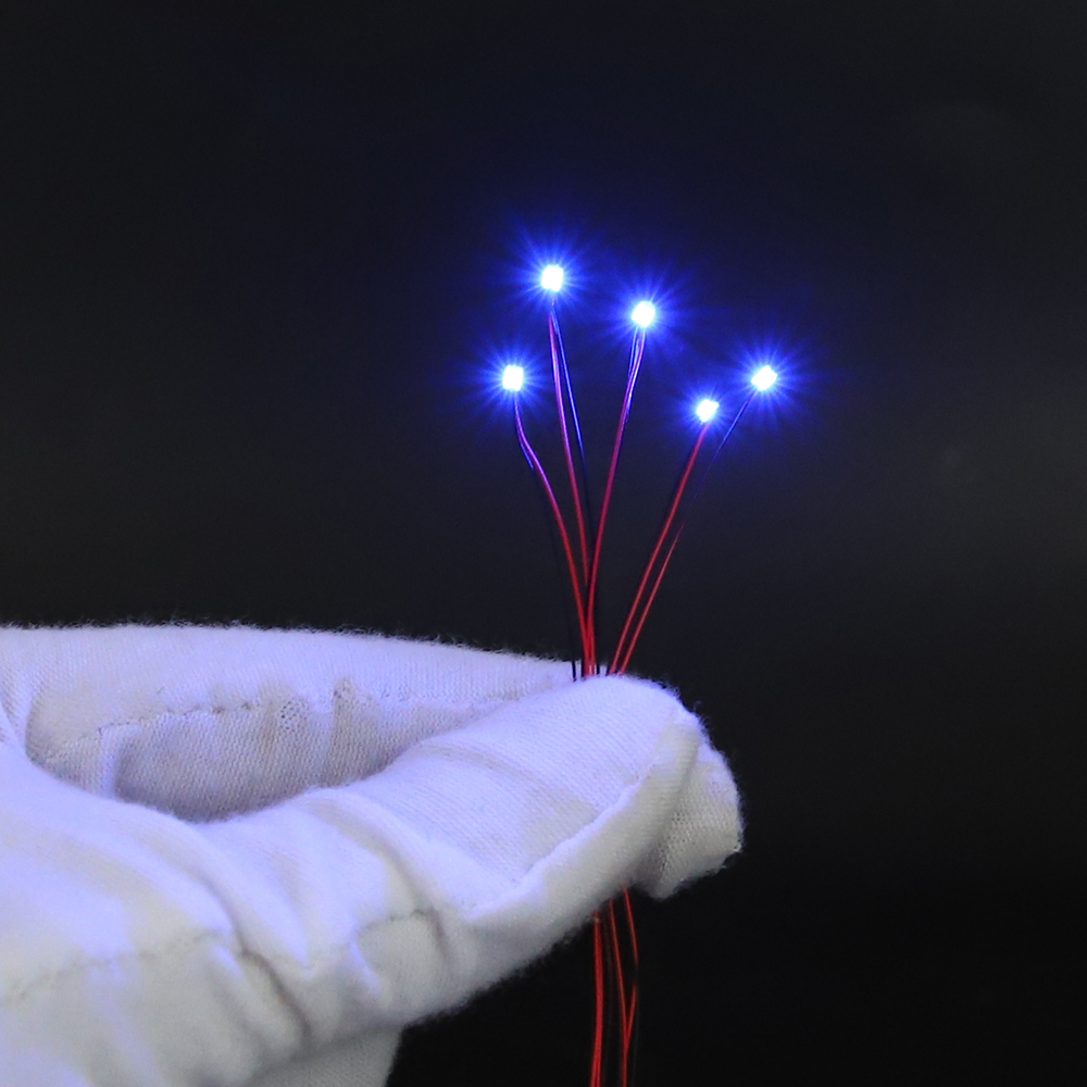 10개/세트 마이크로 LED 램프 칩 3V 사전 납땜  - Diy Electronics Kids 리뷰 및 가격