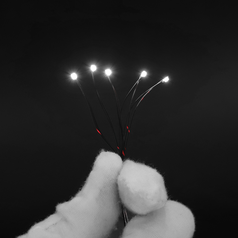 10개/세트 마이크로 LED 램프 칩 3V 사전 납땜  - Diy Electronics Kids 리뷰 및 가격