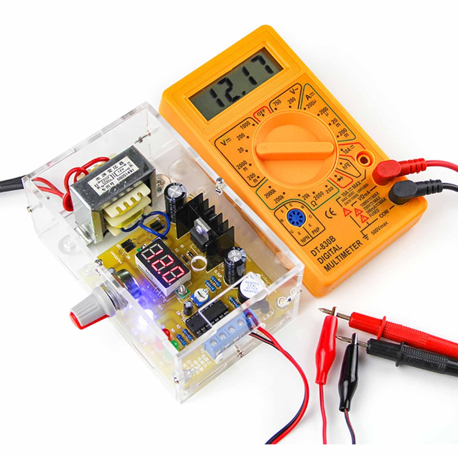 전원 공급 장치 모듈 조정 가능한 전압 조정기 보드 전 - Diy Electronics Course 리뷰 및 가격