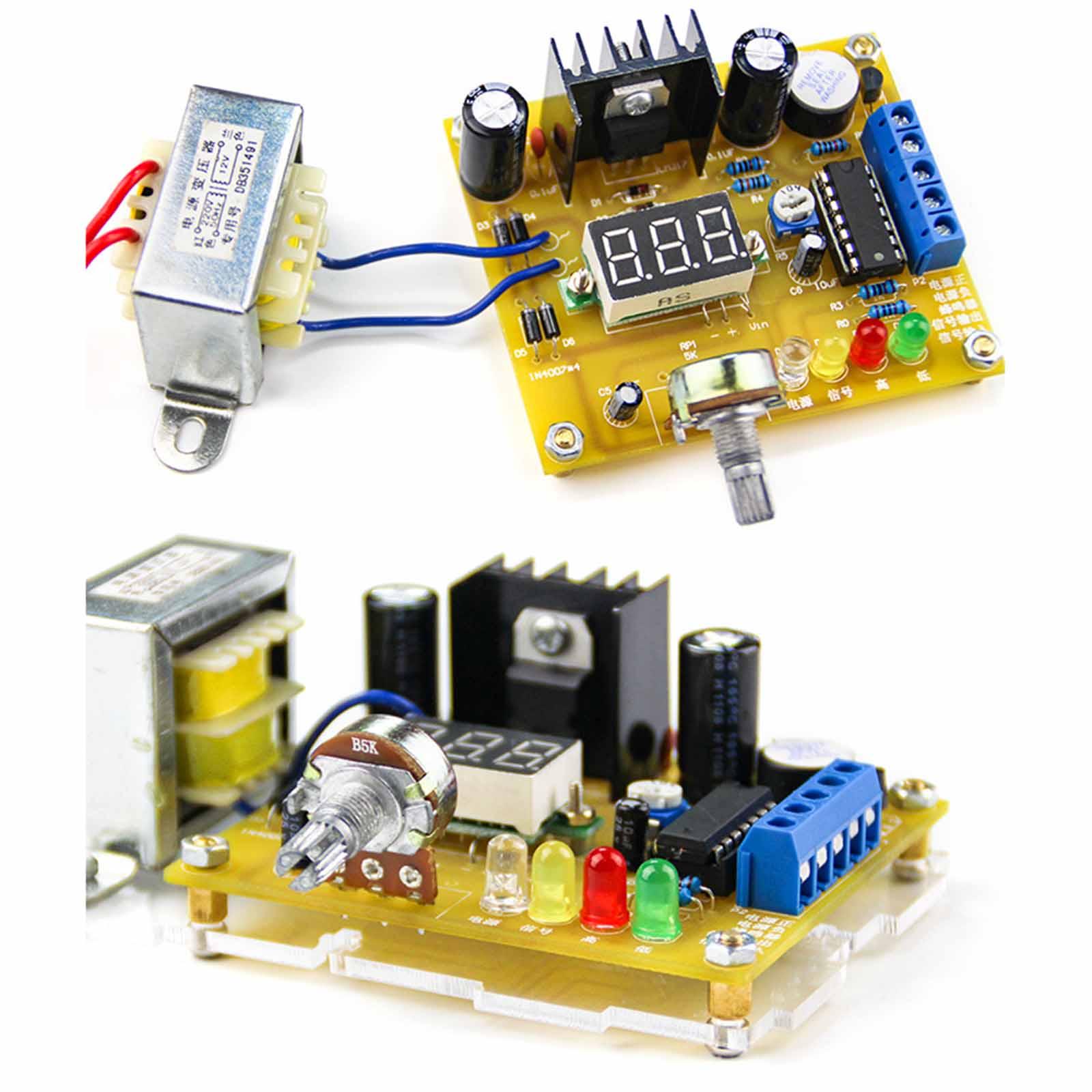 전원 공급 장치 모듈 조정 가능한 전압 조정기 보드 전 - Diy Electronics Course 리뷰 및 가격