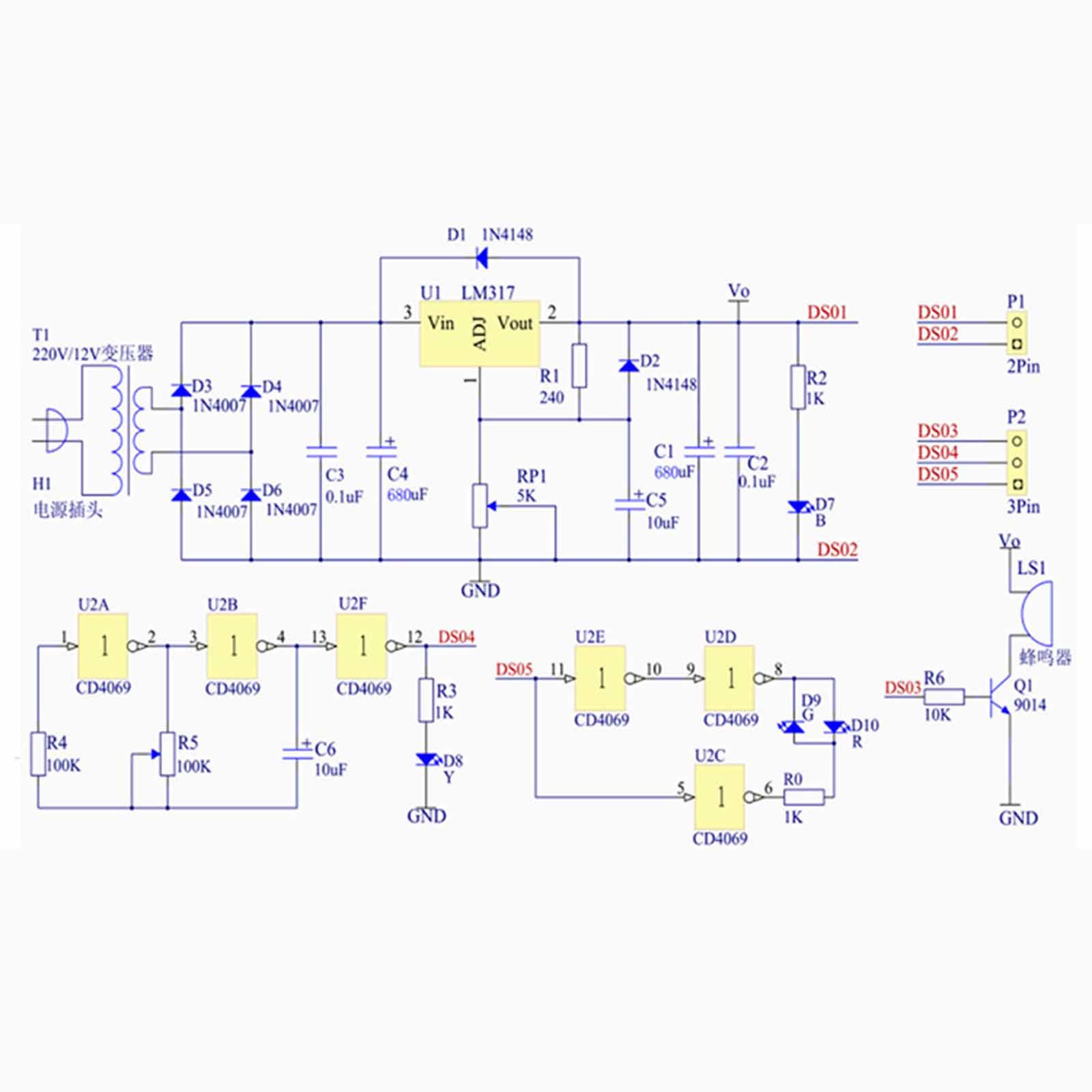 전원 공급 장치 모듈 조정 가능한 전압 조정기 보드 전 - Diy Electronics Course 리뷰 및 가격