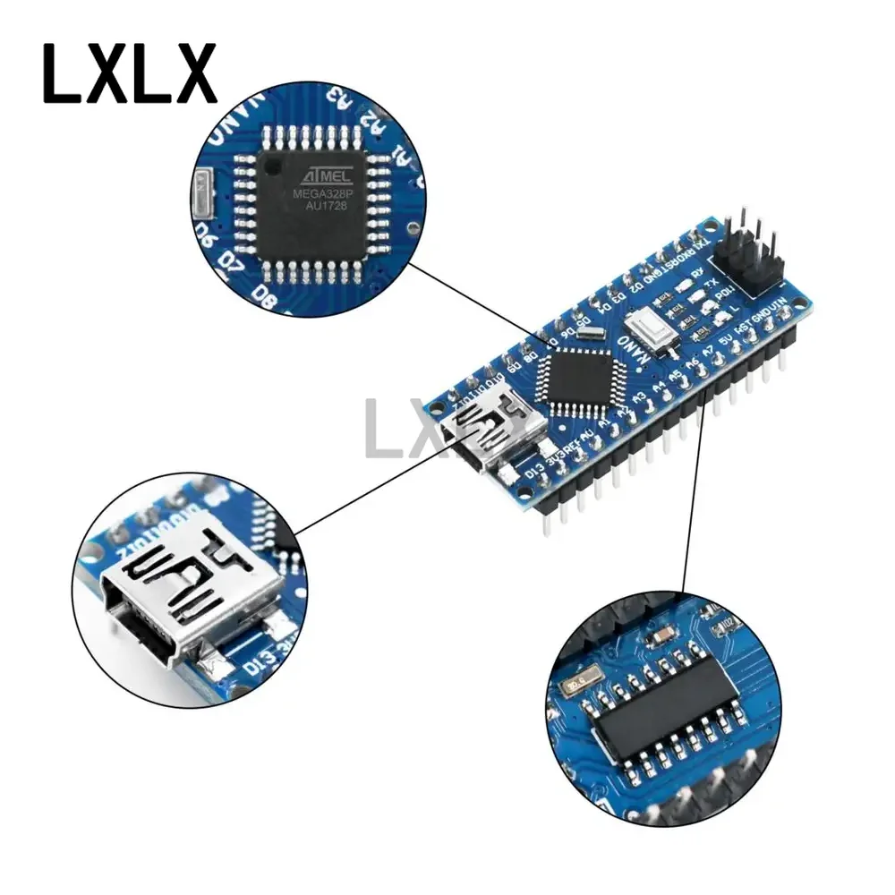 1pcs Nano V3.0 ATMEGA328P 미니/타 - Arduino Uno Starter Kit 리뷰 및 가격