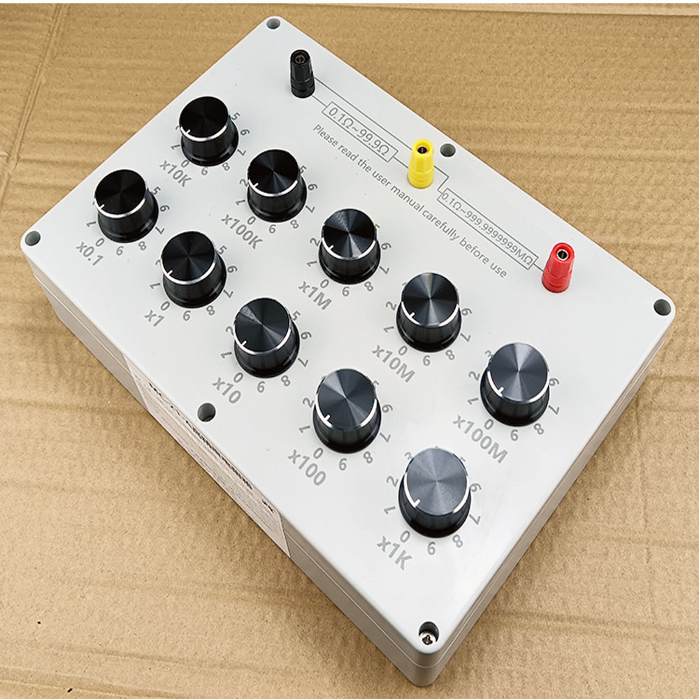 조정 가능한 고정밀 표준 저항 박스 – 0.1Ω~999 - Diy Home Electronics Lab 리뷰 및 가격
