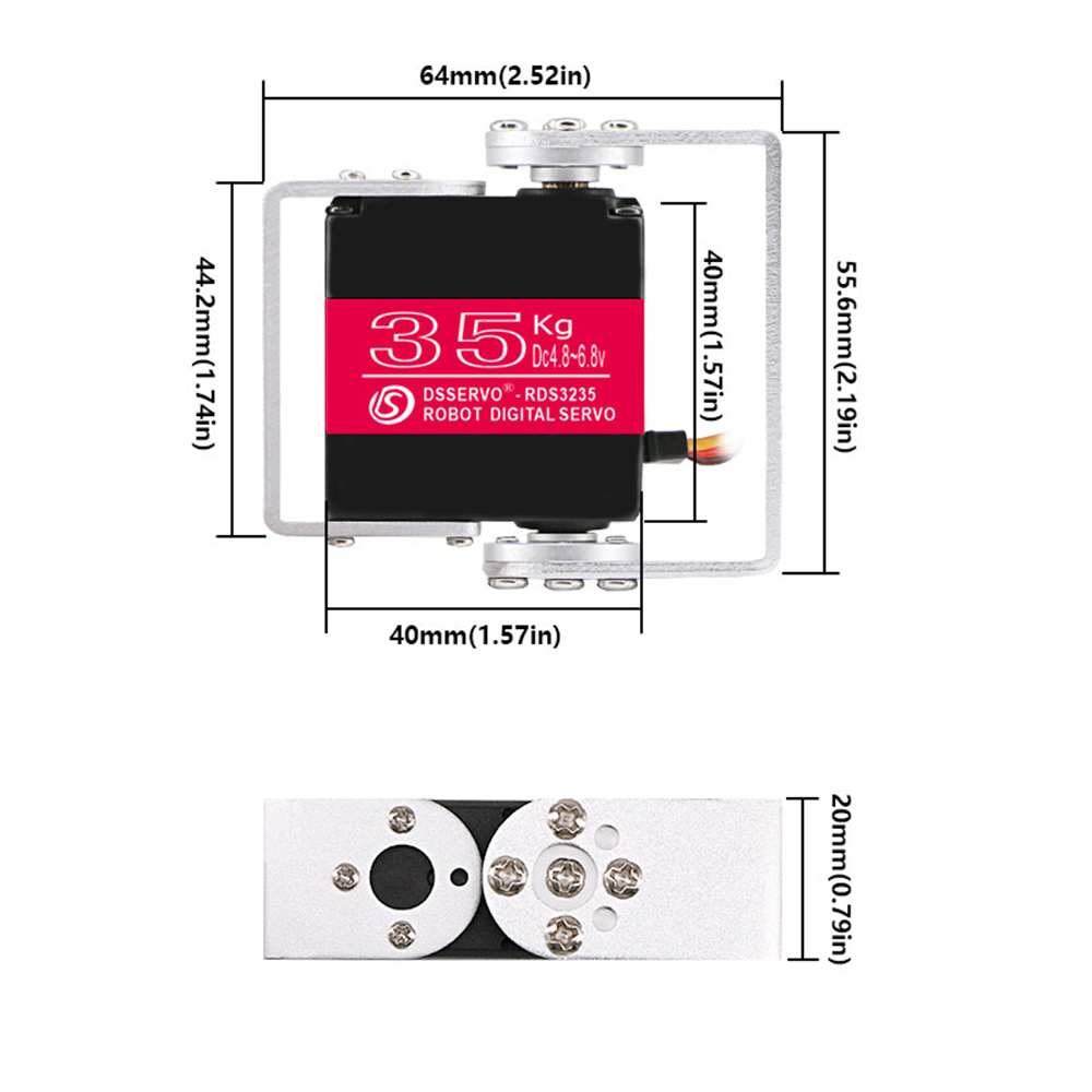 35KG 로봇 디지털 서보 4.8-6.8V 고 토크 메 - Servo Motor Sg90 리뷰 및 가격